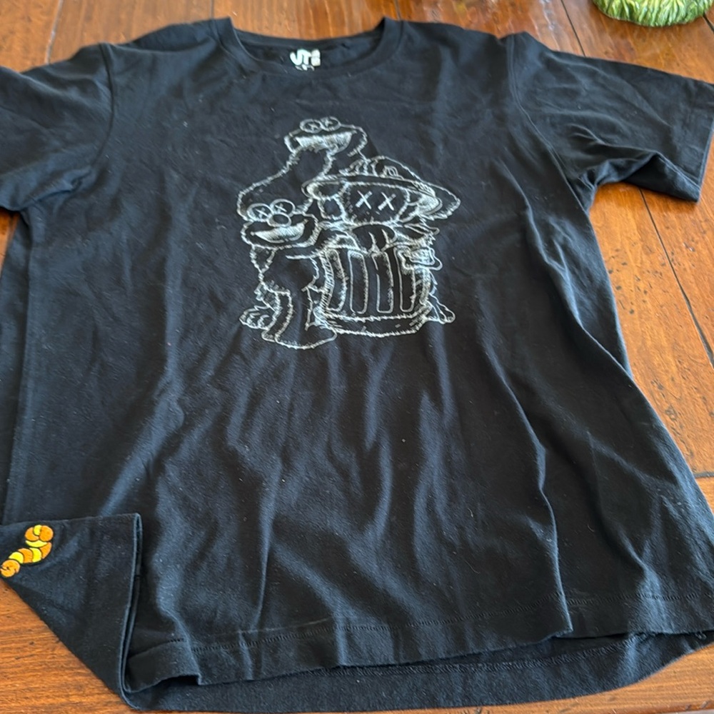 Kaws x Sesame Street x Uniqlo Tee- Kaws Elmo Tee